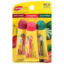 CARMEX Daily Care Moisturizing Lip Balm with SPF(3 PACK)