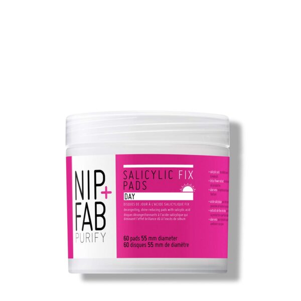 NIP + FAB Purify Teen Skin Fix Cleansing Pads Wipes Salicylic Acid Day