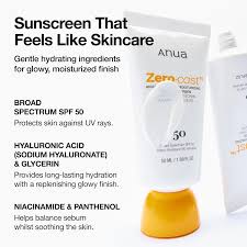 ZERO1 Anua Zero Cast Moisturizing Finish SPF 50 - Image 2