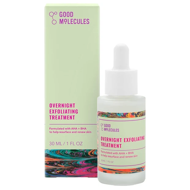 GOODMOLECULESOVERNIGHTEXFOLIATINGTREATMENT1 Good Molecules Overnight Exfoliating Treatment - Image 1